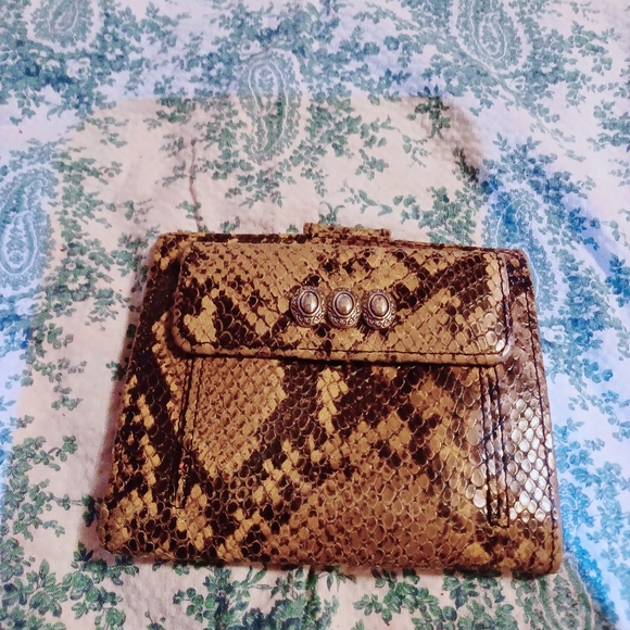 Brighton Alligator Billfold - Picture 2 of 4